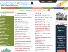 Tablet Screenshot of contact-artisan.fr